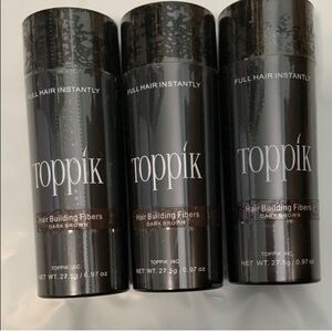 Toppik Hair Fibers Dark Brown 27.5G (set of 3)